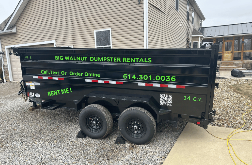 Affordable 14 Yard Dumpster Rental in Columbus 350/week