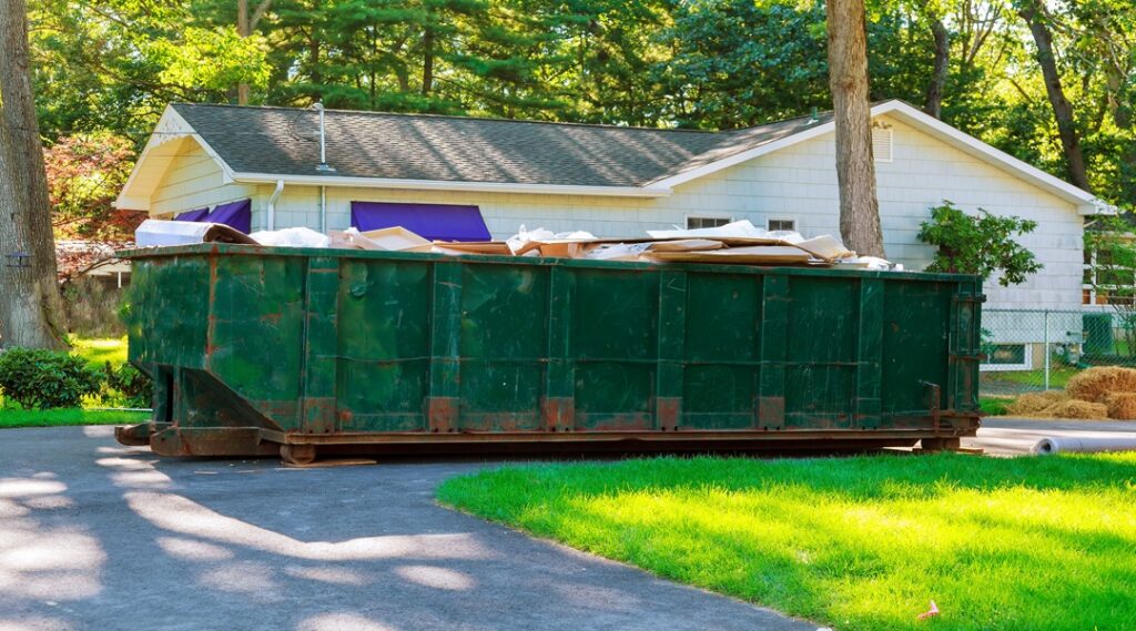 Moving Out? Here’s Why Renting a Dumpster Can Save You Time and Stress 1 Dumpsters being full with garbage