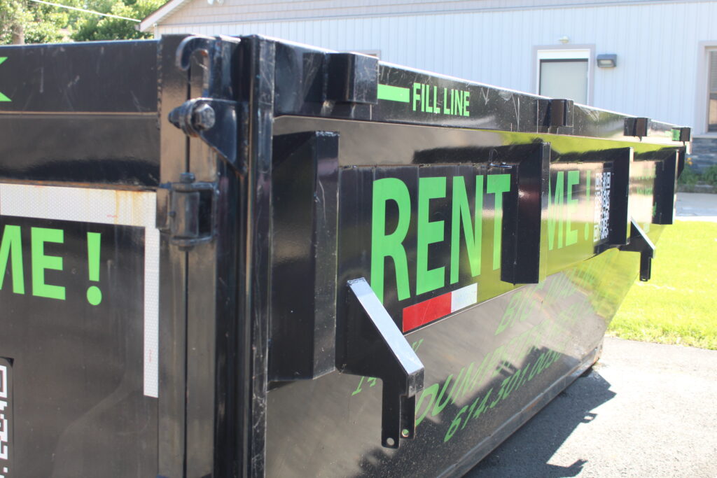 Fall decluttering Central Ohio with a roll-off dumpster